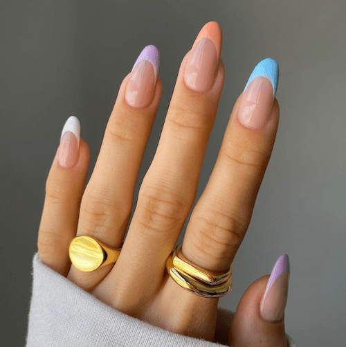 DIY Spring Nail Art - Le Mini Macaron