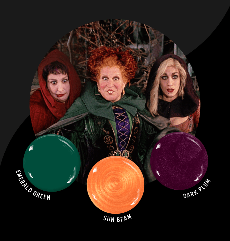 Halloween Movies and Manis - Le Mini Macaron