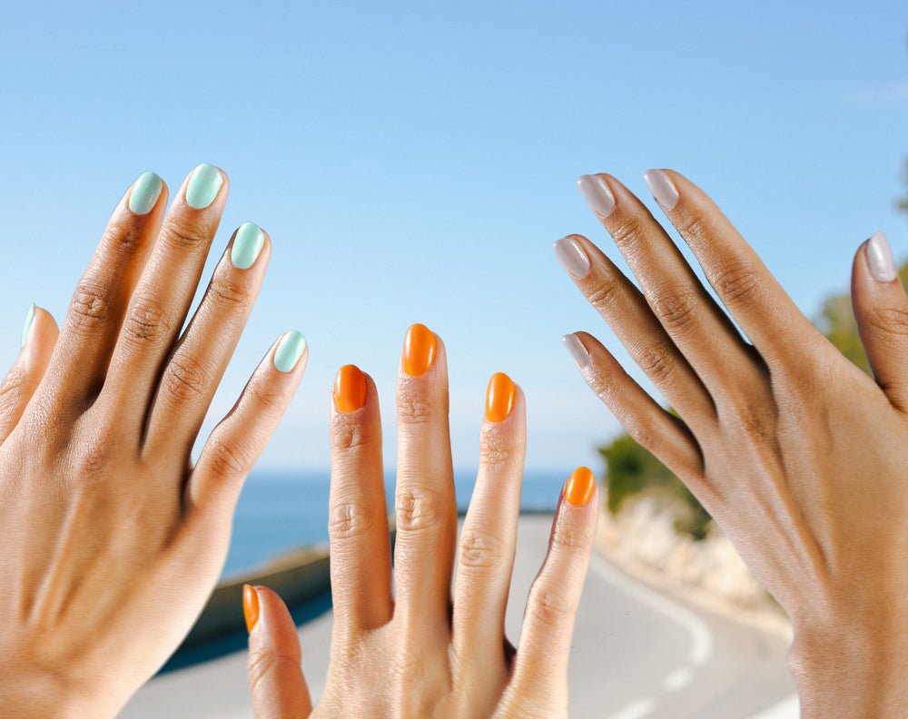 How to keep your nails shiny and chip-free after a day in the sun - Le Mini Macaron