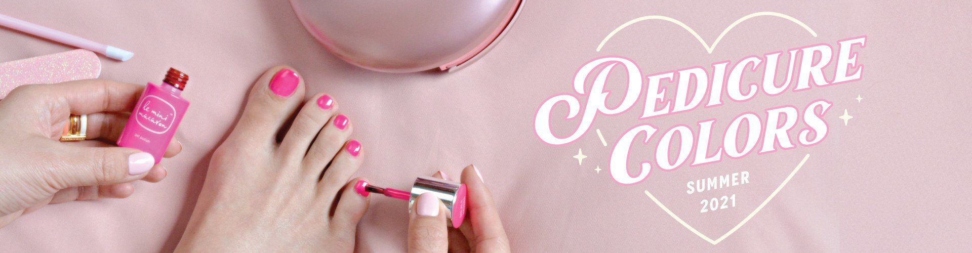Summer Pedicure Colors - Le Mini Macaron