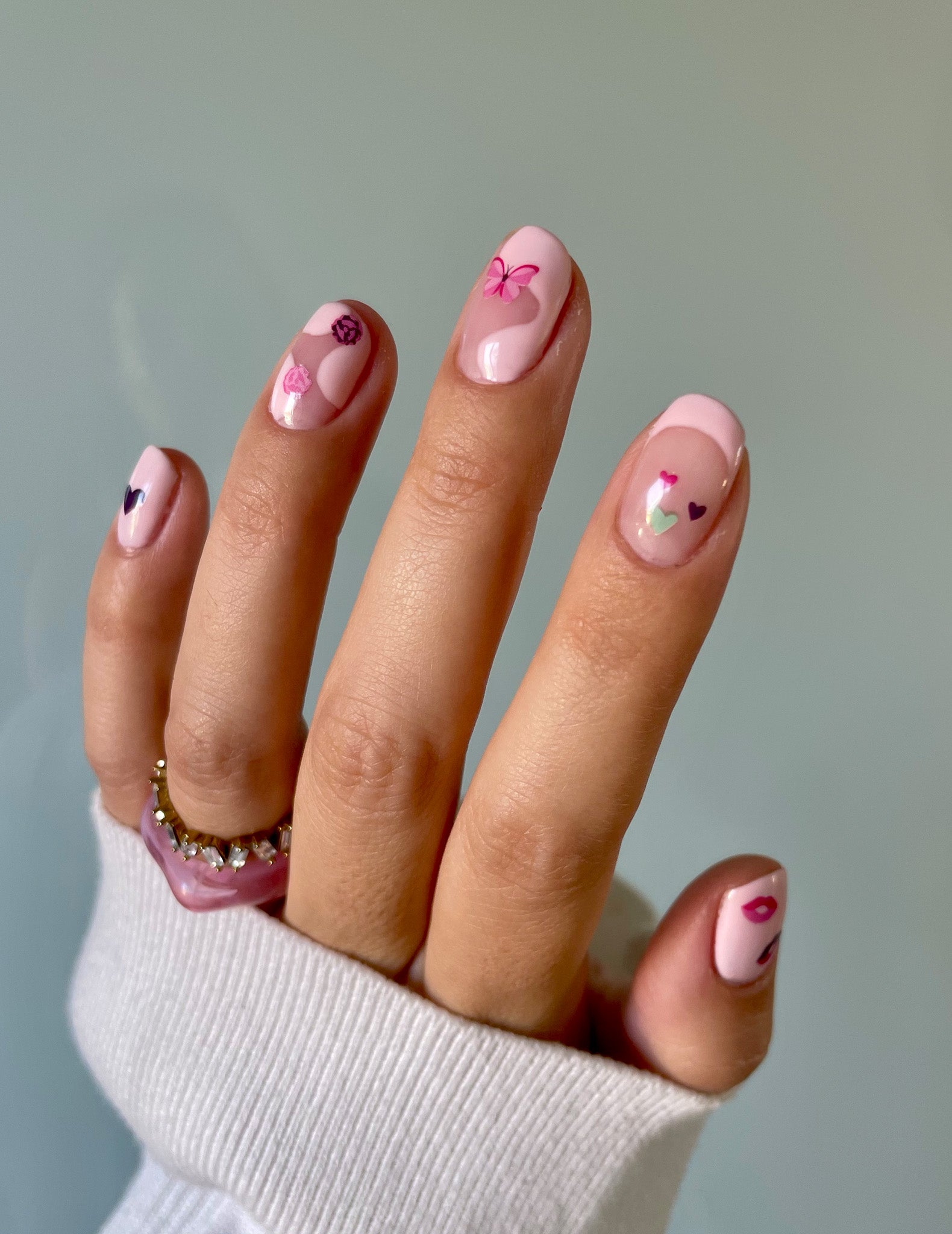 Baby Doll - Mini Nail Stickers