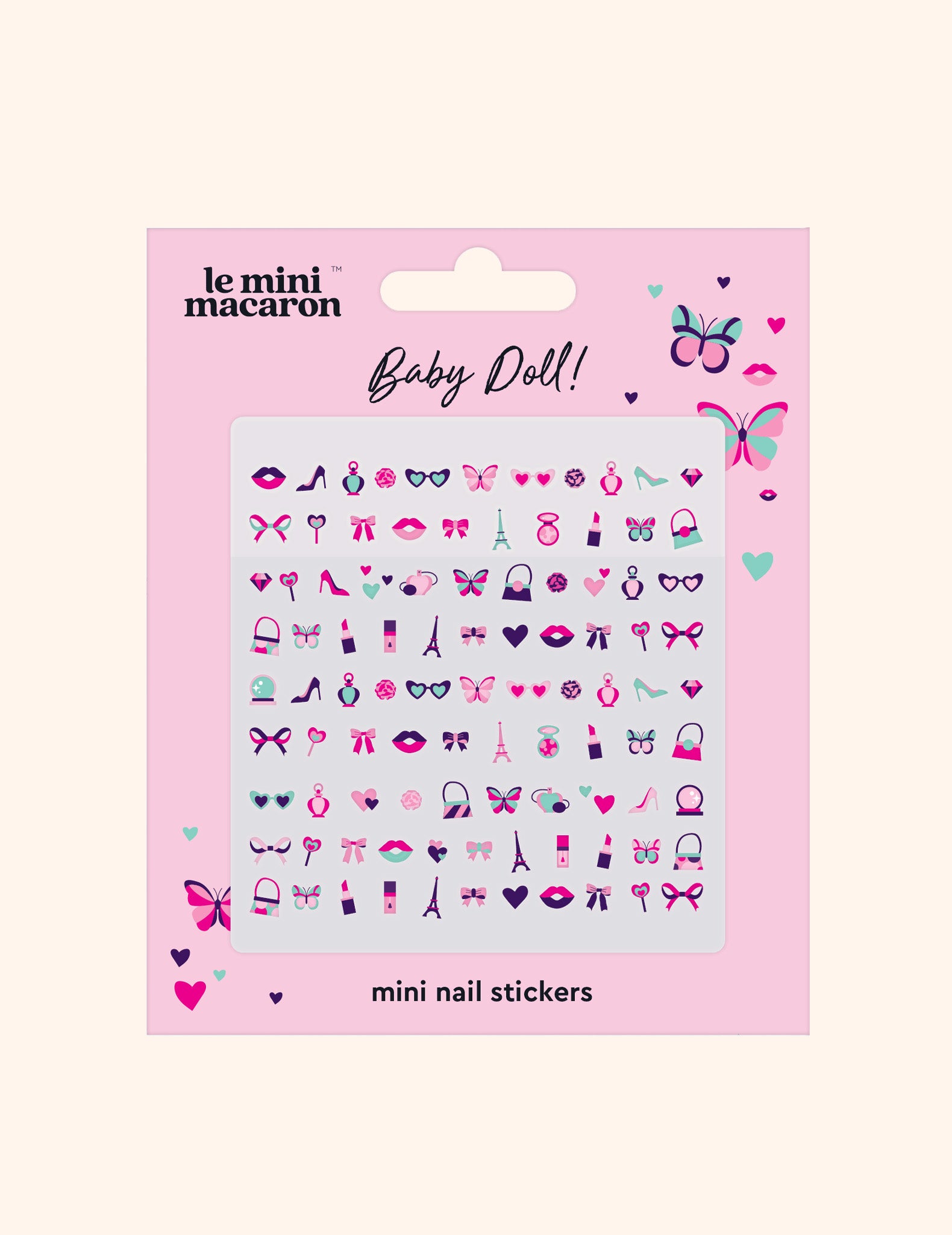 Baby Doll - Mini Nail Stickers