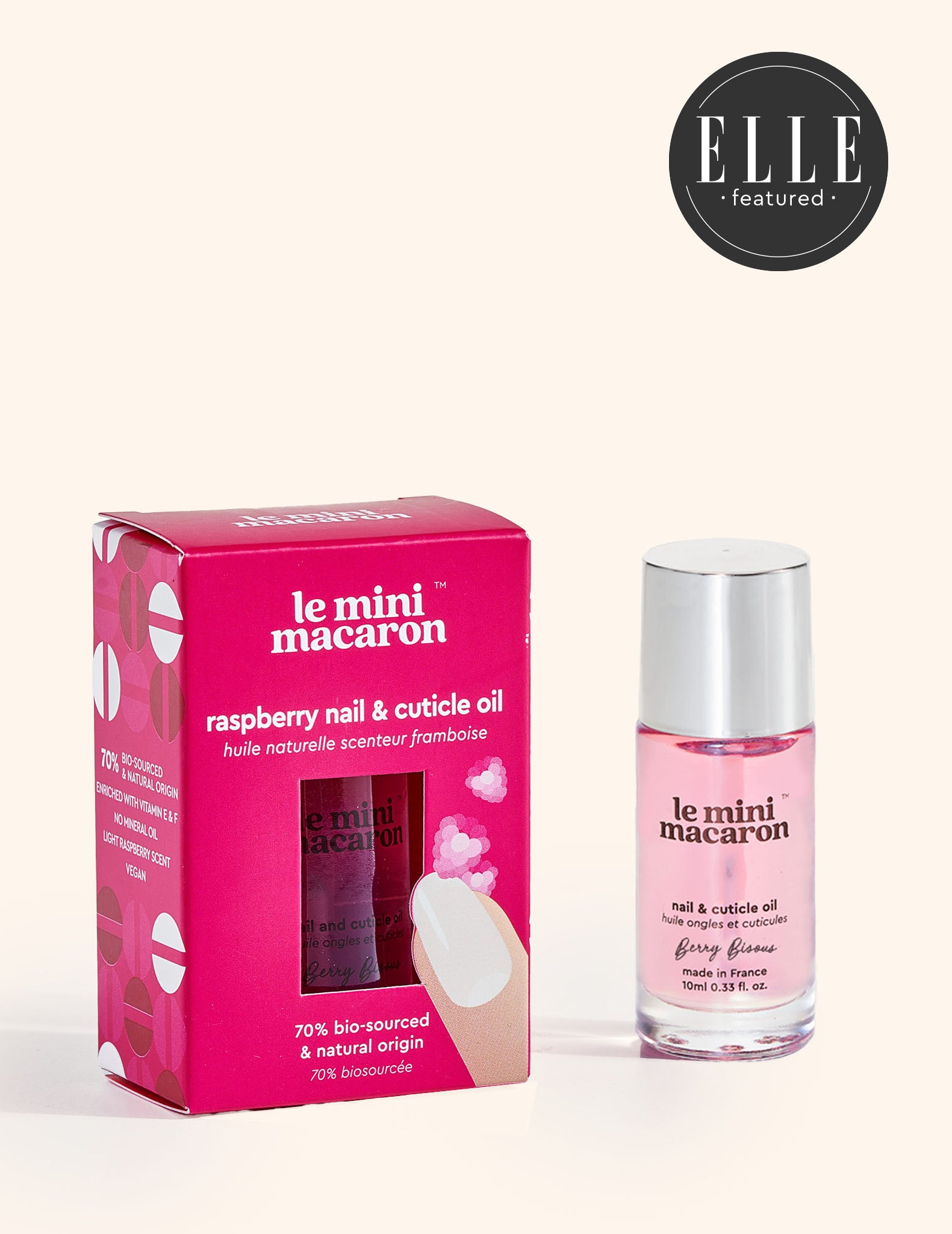 Berry Bisous - Raspberry Nail & Cuticle Oil