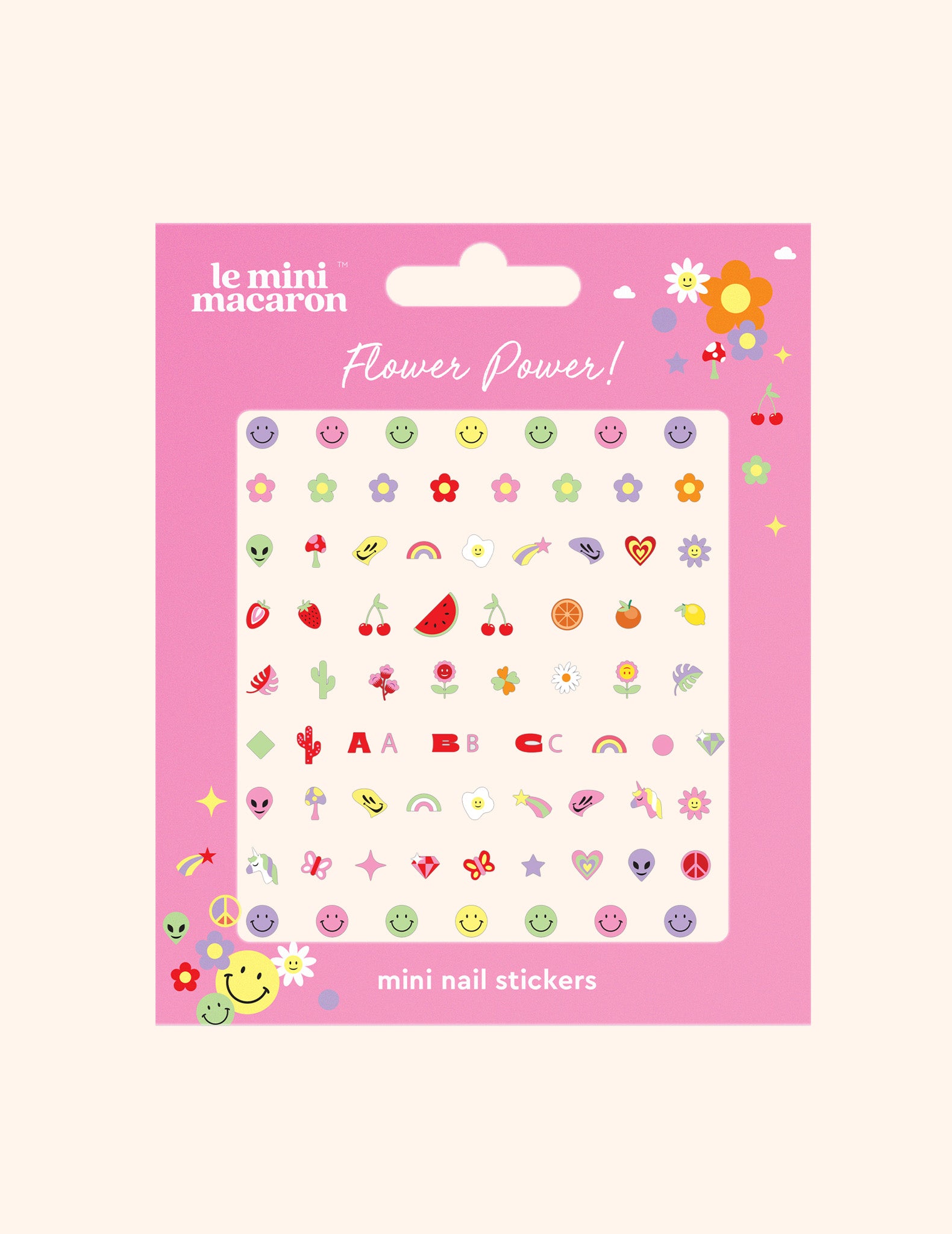 Flower Power! - Mini Nail Stickers