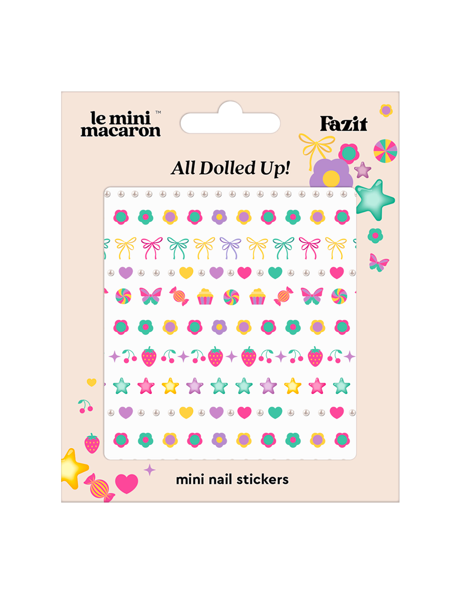 All Dolled Up - Mini Nail Stickers