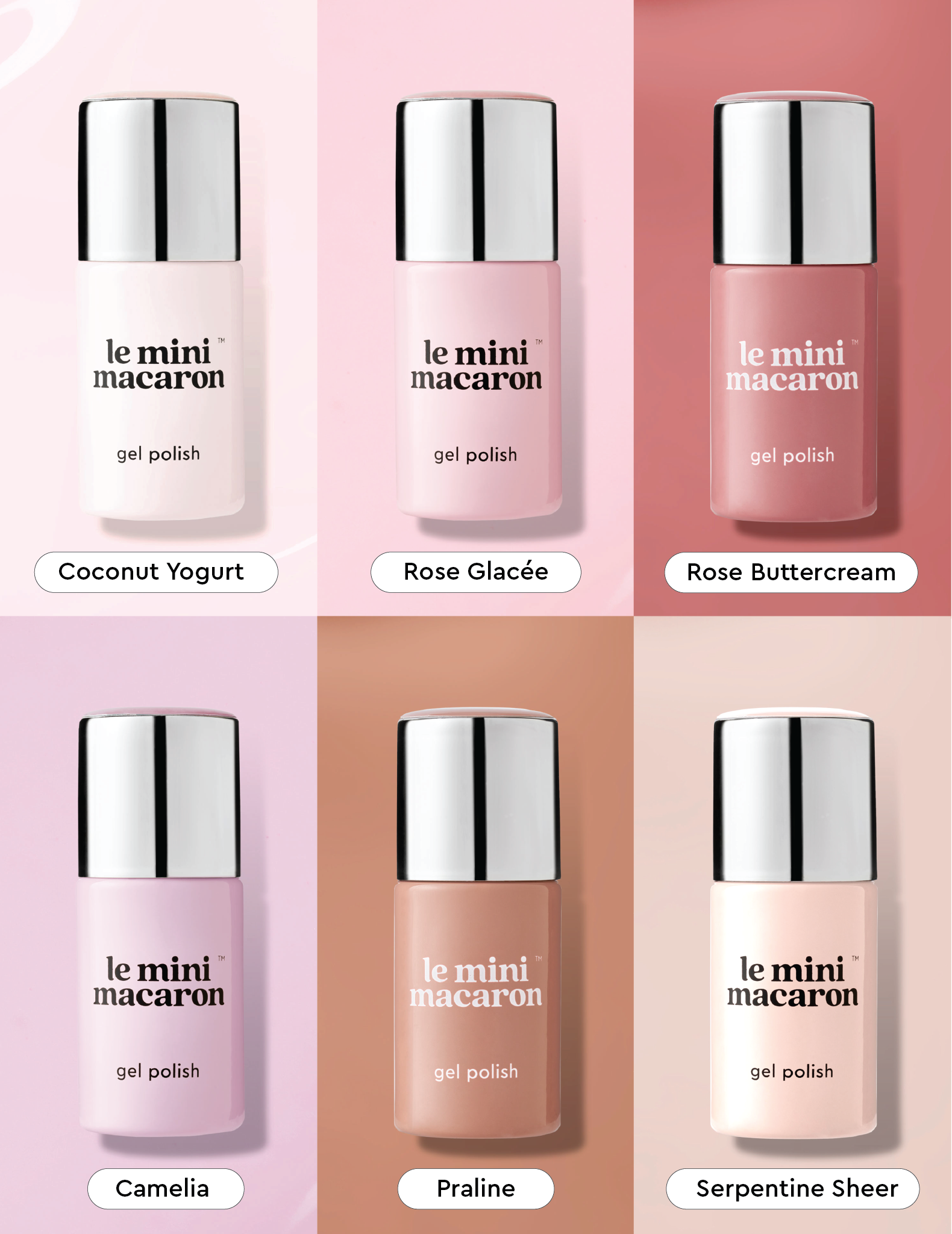 Nudes and Neutrals - Gel Polish Bundle