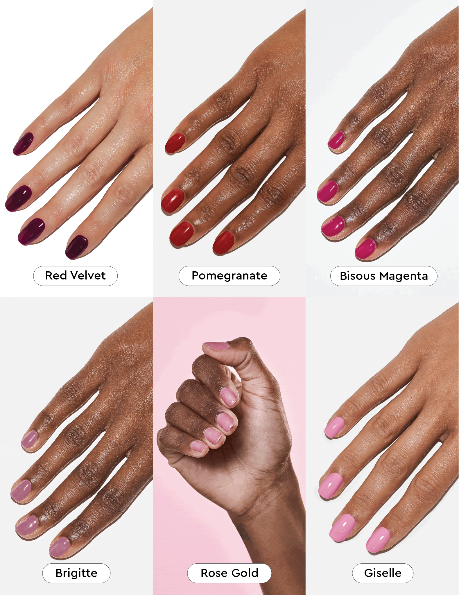 Reds and Pinks - Gel Polish Bundle