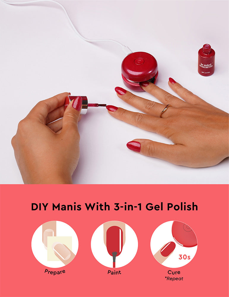 Ruby Red - Gel Manicure Kit