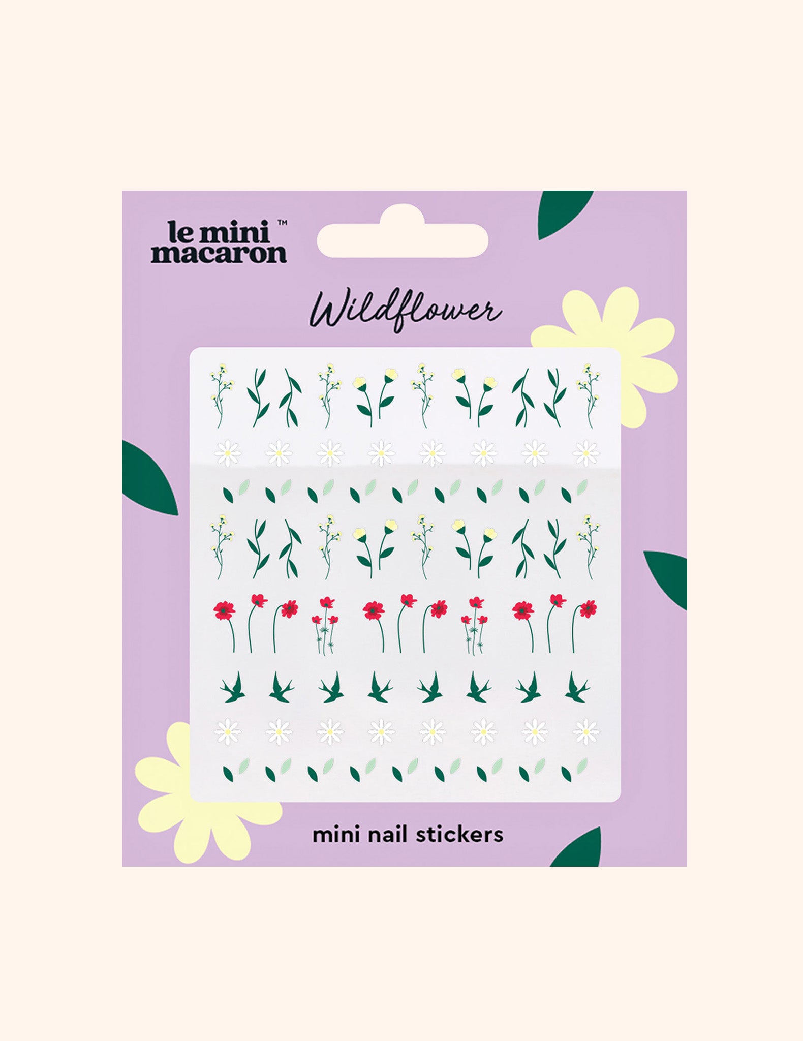 Wildflower - Mini Nail Stickers