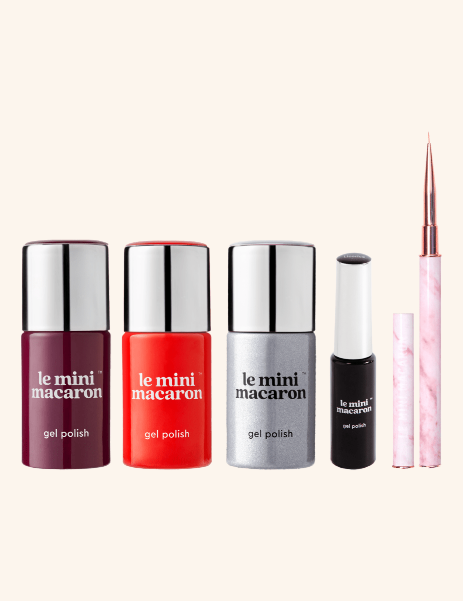 Dark Romance Nail Art Bundle - Gel Polish Sets