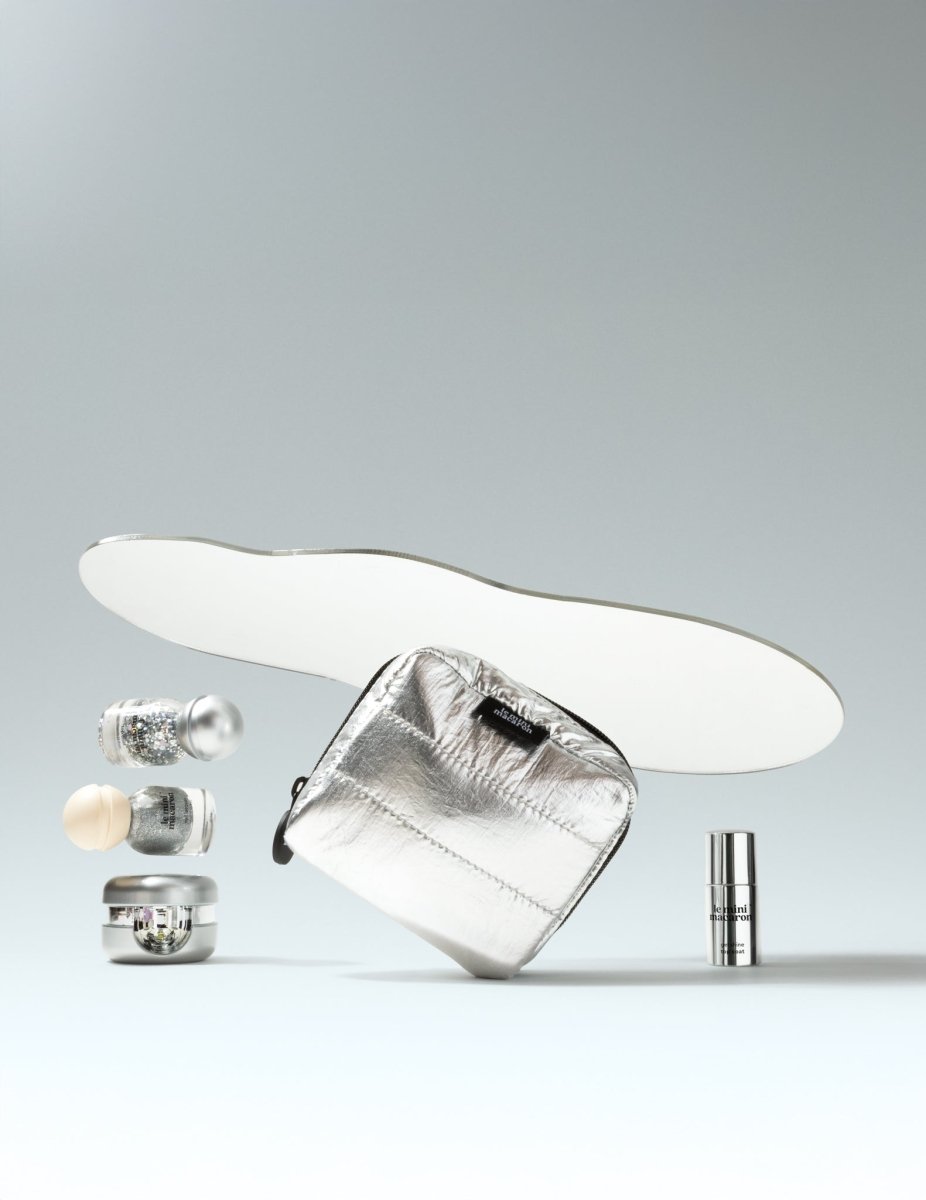 Disco Silver - Small Travel Pouch - Merch