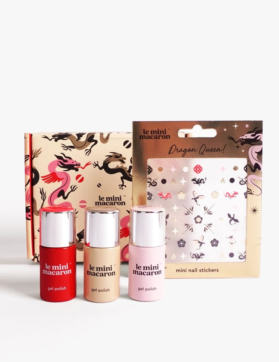 Dragon Queen - Gel Trio & Stickers Bundle - Gel Polish Sets