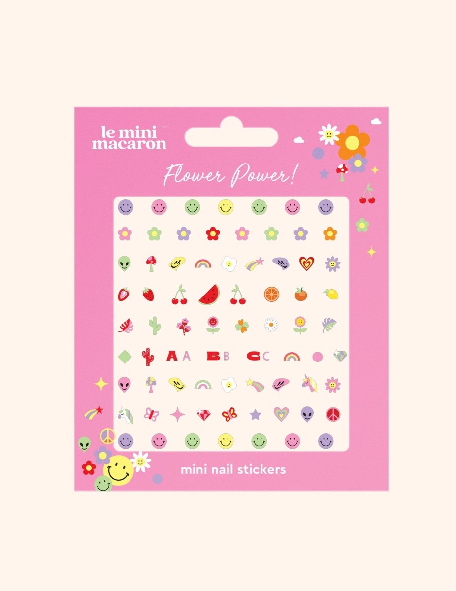 Flower Power! - Mini Nail Stickers - Sticker