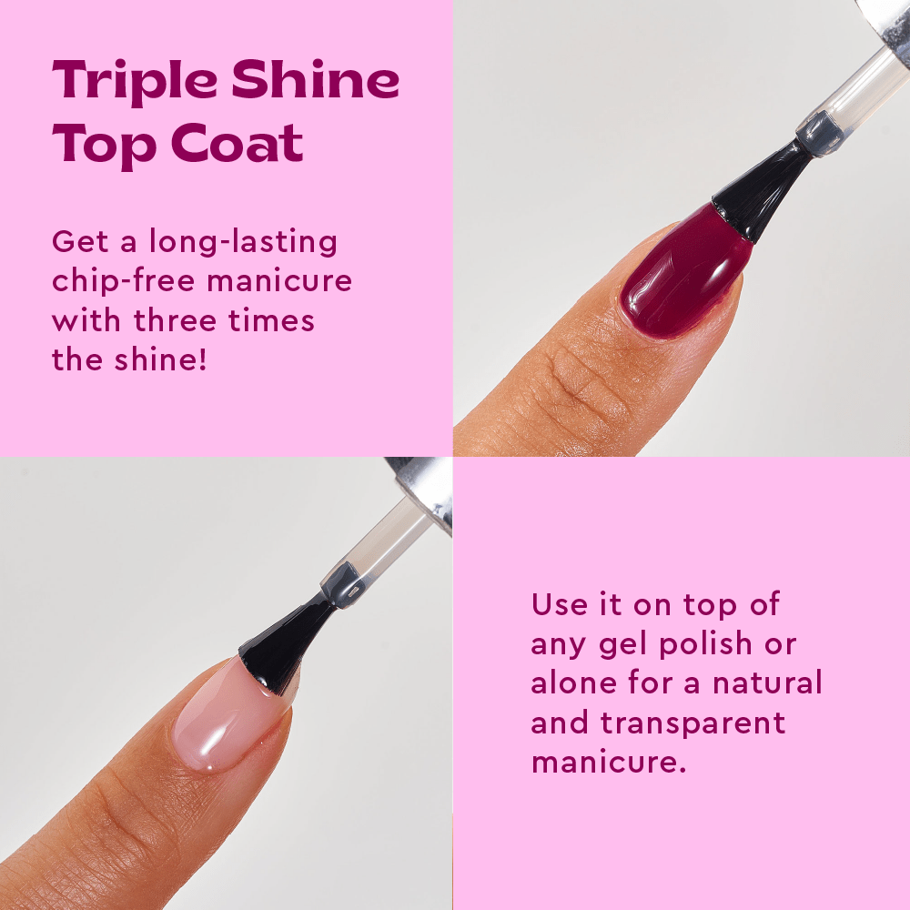 Gel Shine - Top Coat - Gel Topcoat & Powders