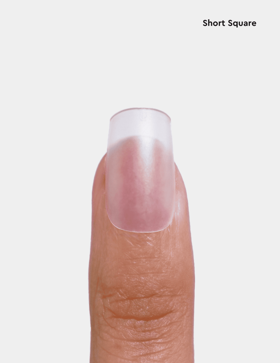 Le Soft Gel Tips - Short Round Square - Accessories