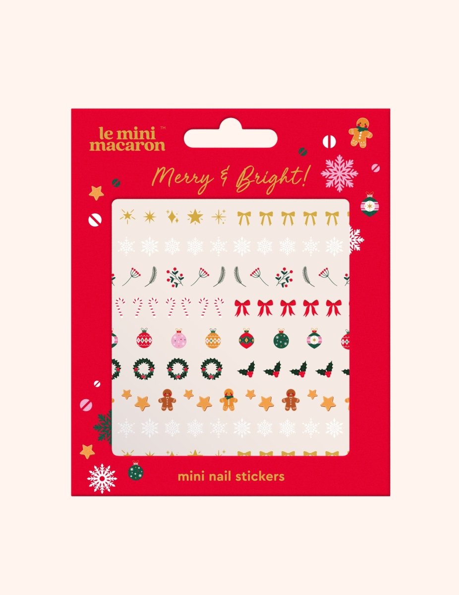 Merry & Bright - Mini Nail Stickers - Sticker