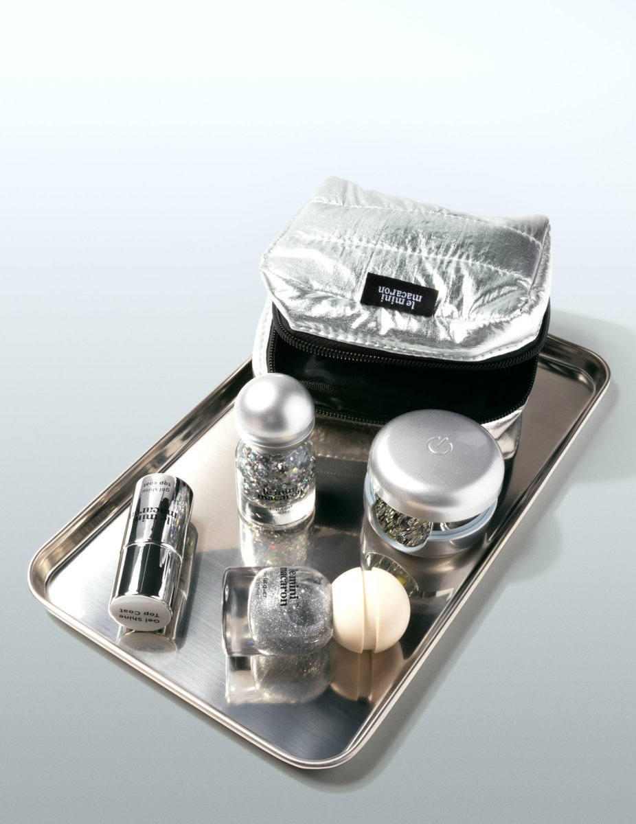 Small Travel Pouch - Disco Silver - Merch