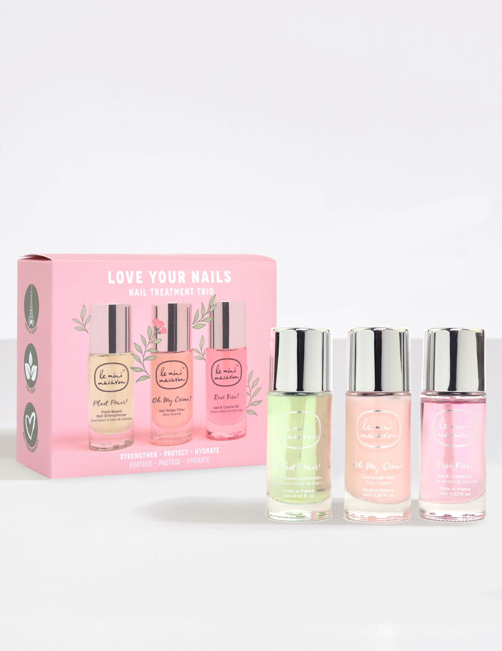 Love your Nails - Nail Treatment Trio - Le Mini Macaron