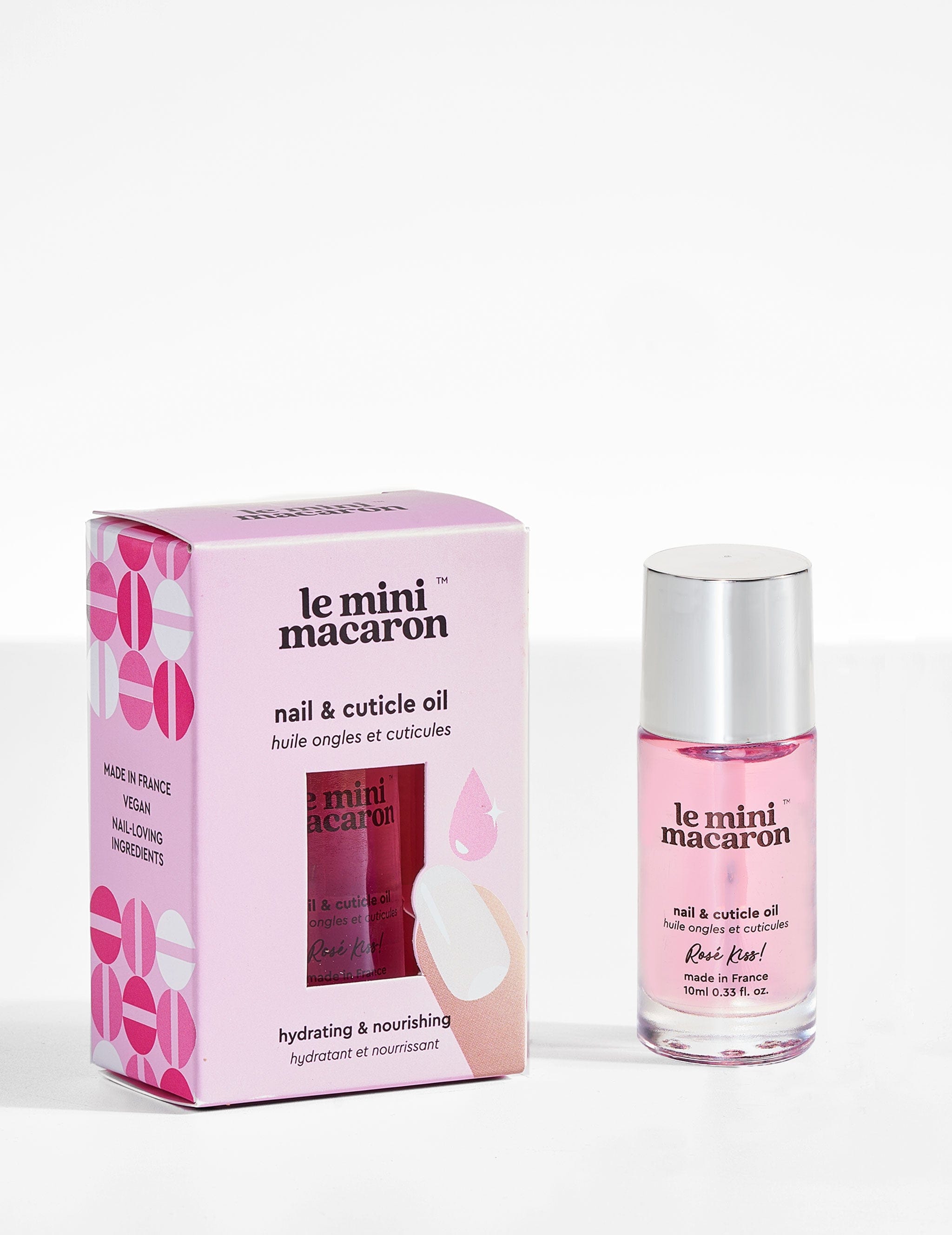 Rosé Kiss - Nail & Cuticle Oil - Le Mini Macaron