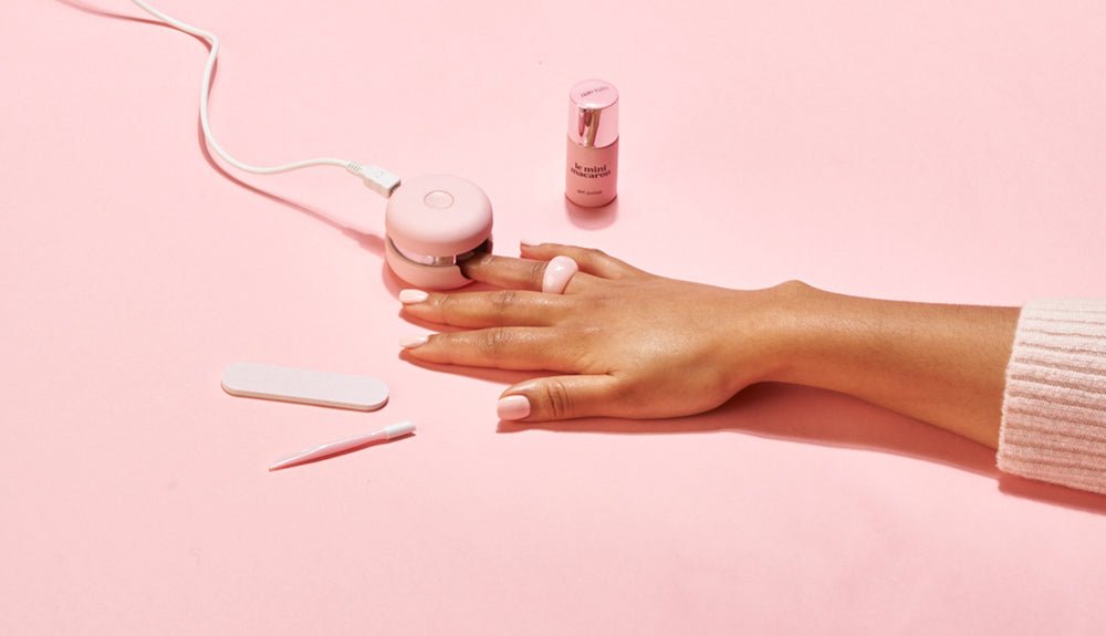How To Apply Gel Polish With Our Mini Gel Manicure Kit - Le Mini Macaron