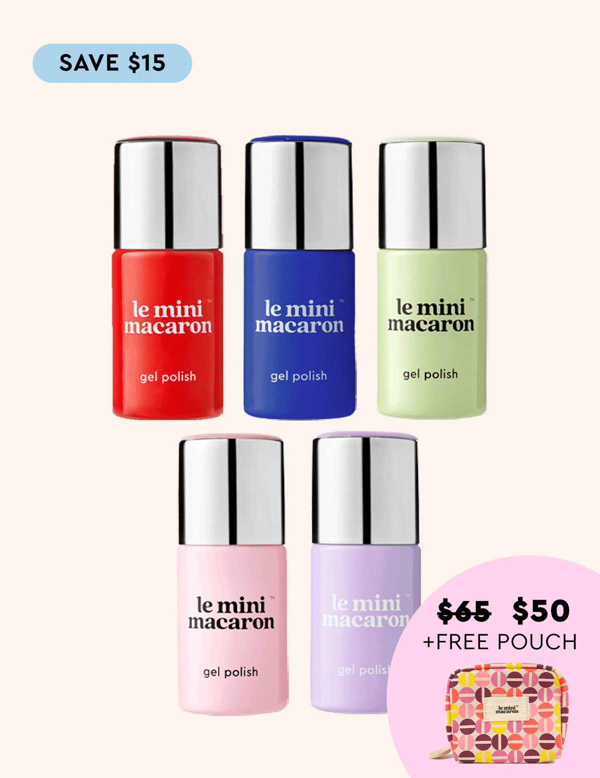 5 SHADES + POUCH