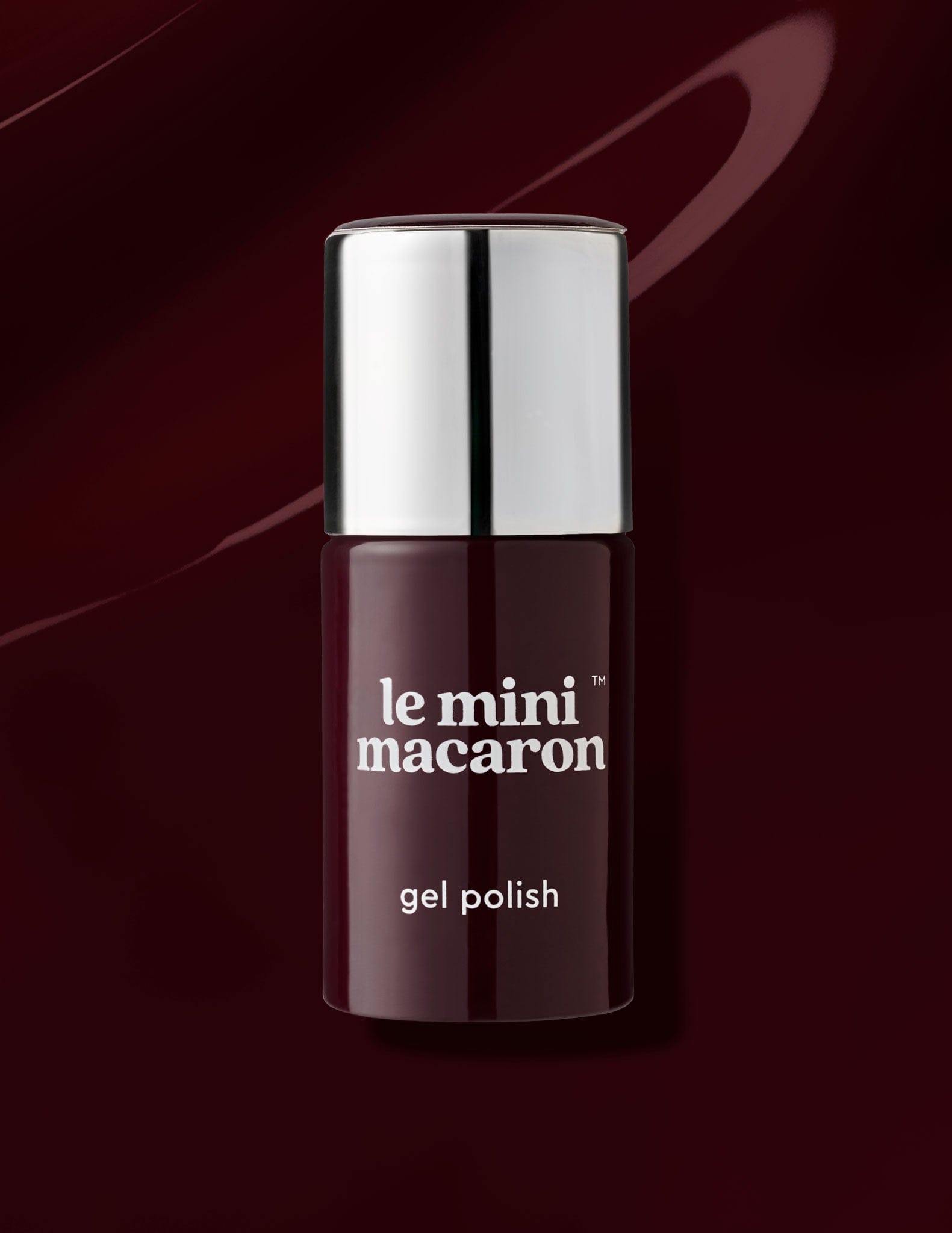 Le Mini Macaron-Chocolate Cherry Color-Gel Nail Polish 