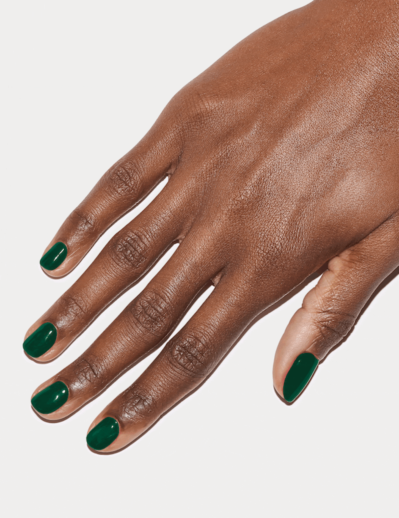 Dark green nail polish deals