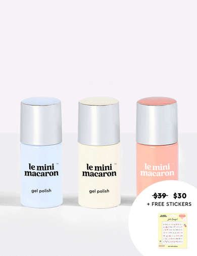 SAVE $9 When You Buy 3 Shades + FREE Nail Art Stickers