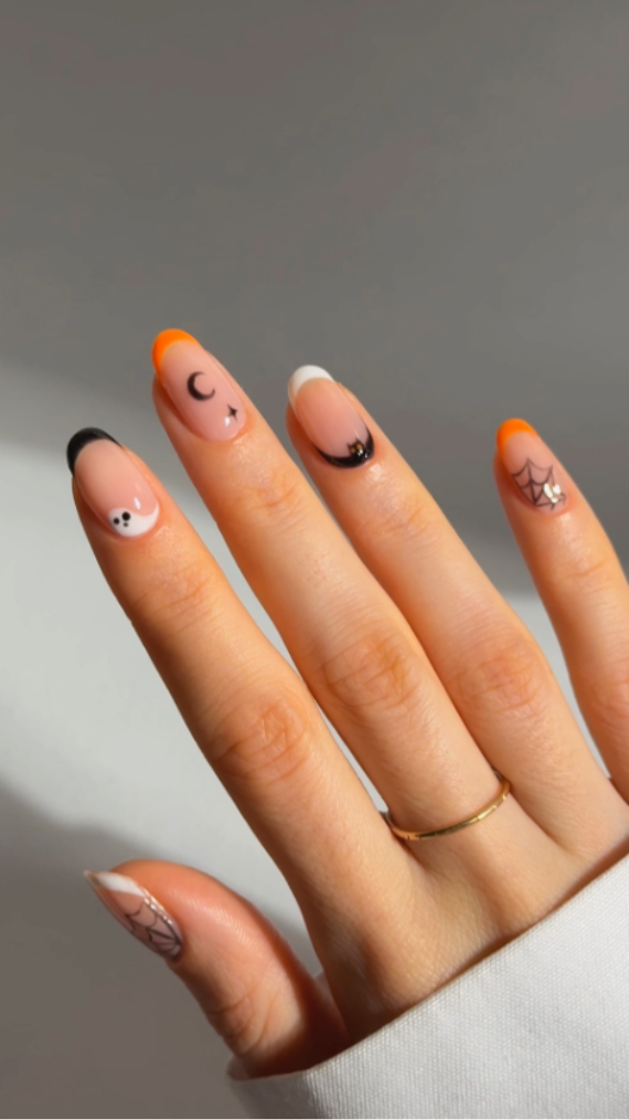 Happy Halloween Nails