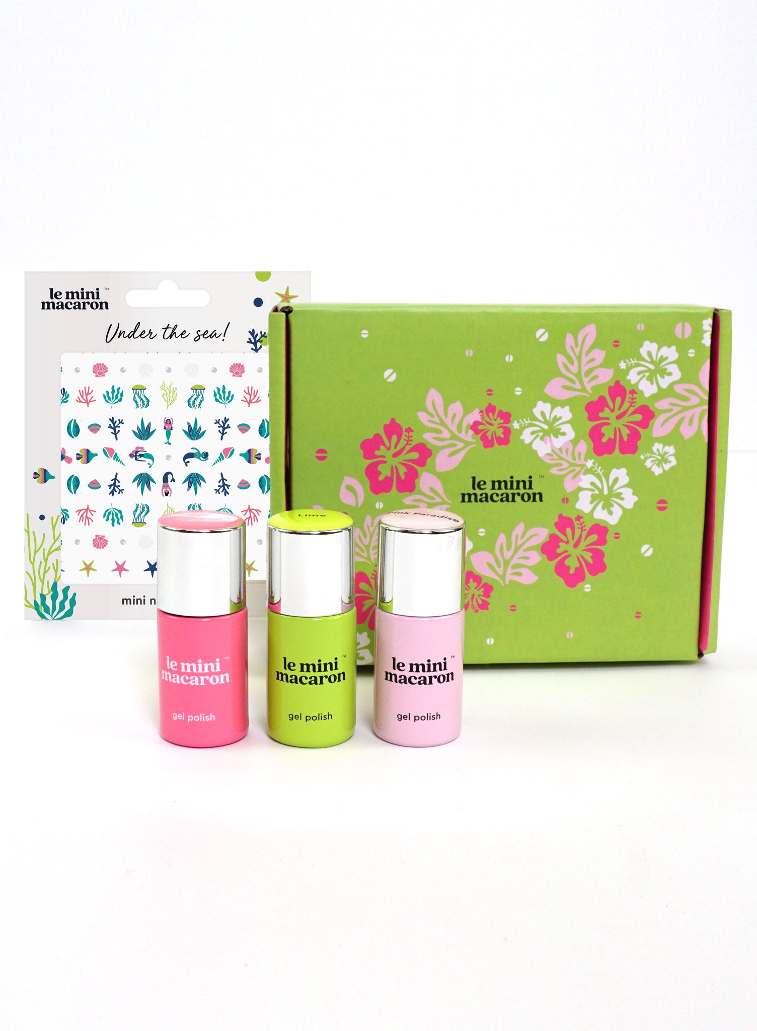 Island Breeze - Gel Trio & Stickers Bundle