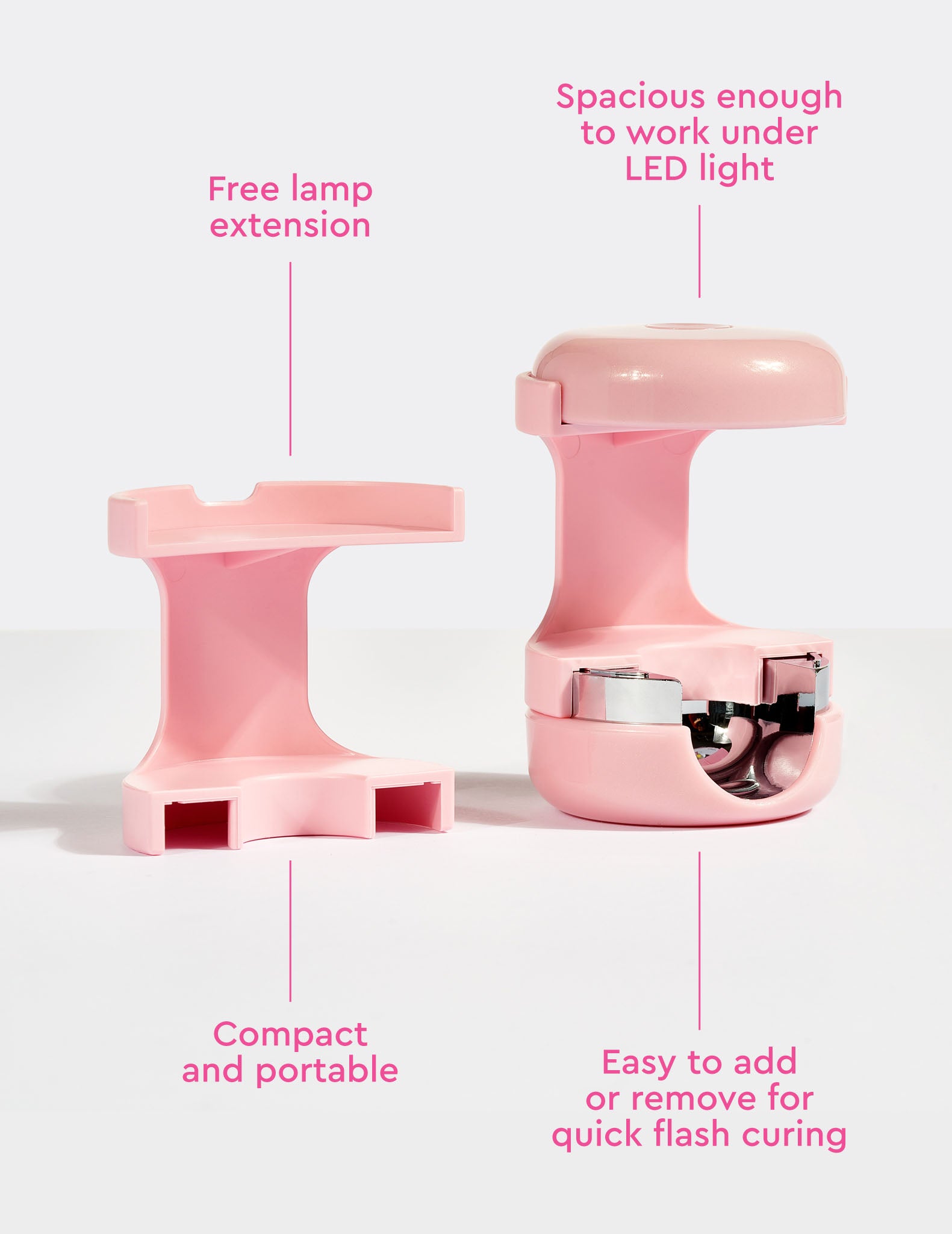 Le Gel tips + Glue + Lamp Extension Bundle