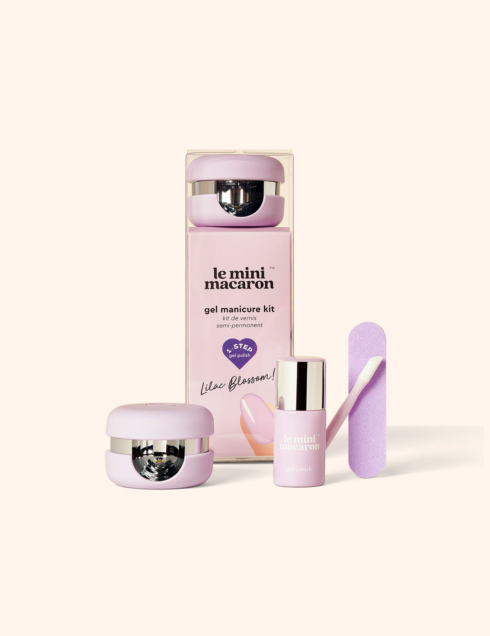 Lilac Blossom_Gel Manicure Kit_Le Mini Macaron