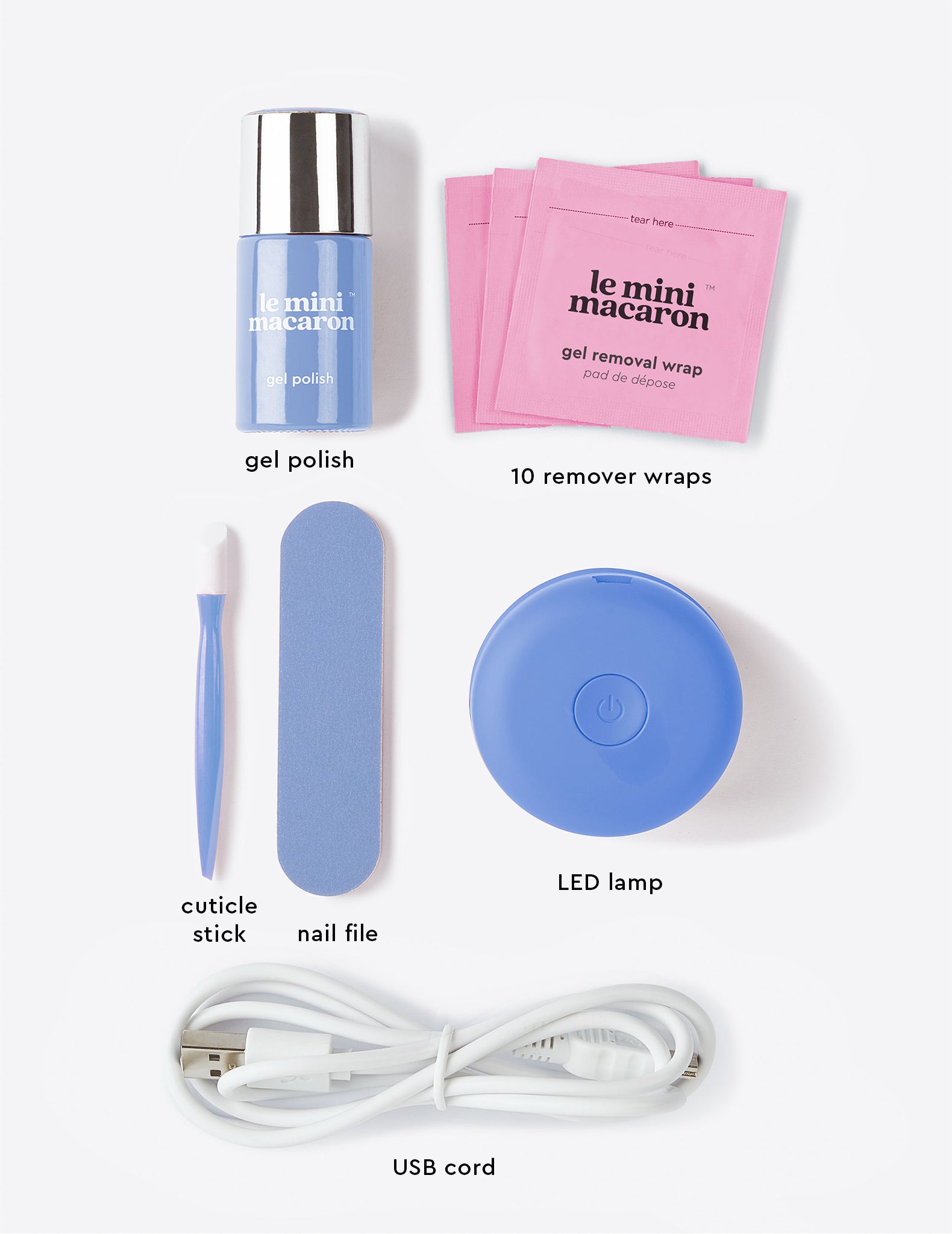 Fleur Bleue - Gel Manicure Kit