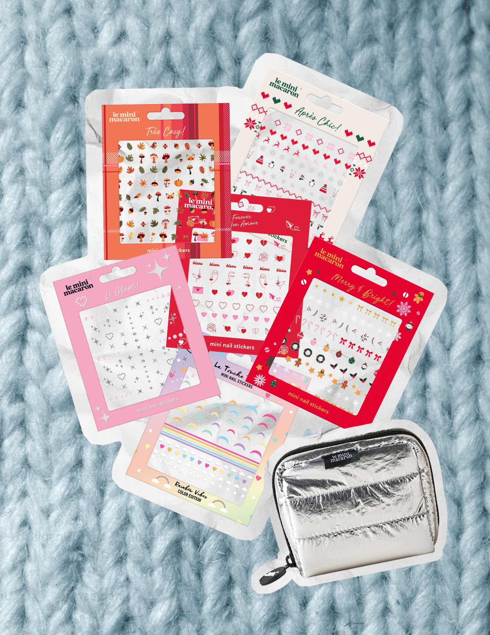 Festive Nail Stickers Bundle