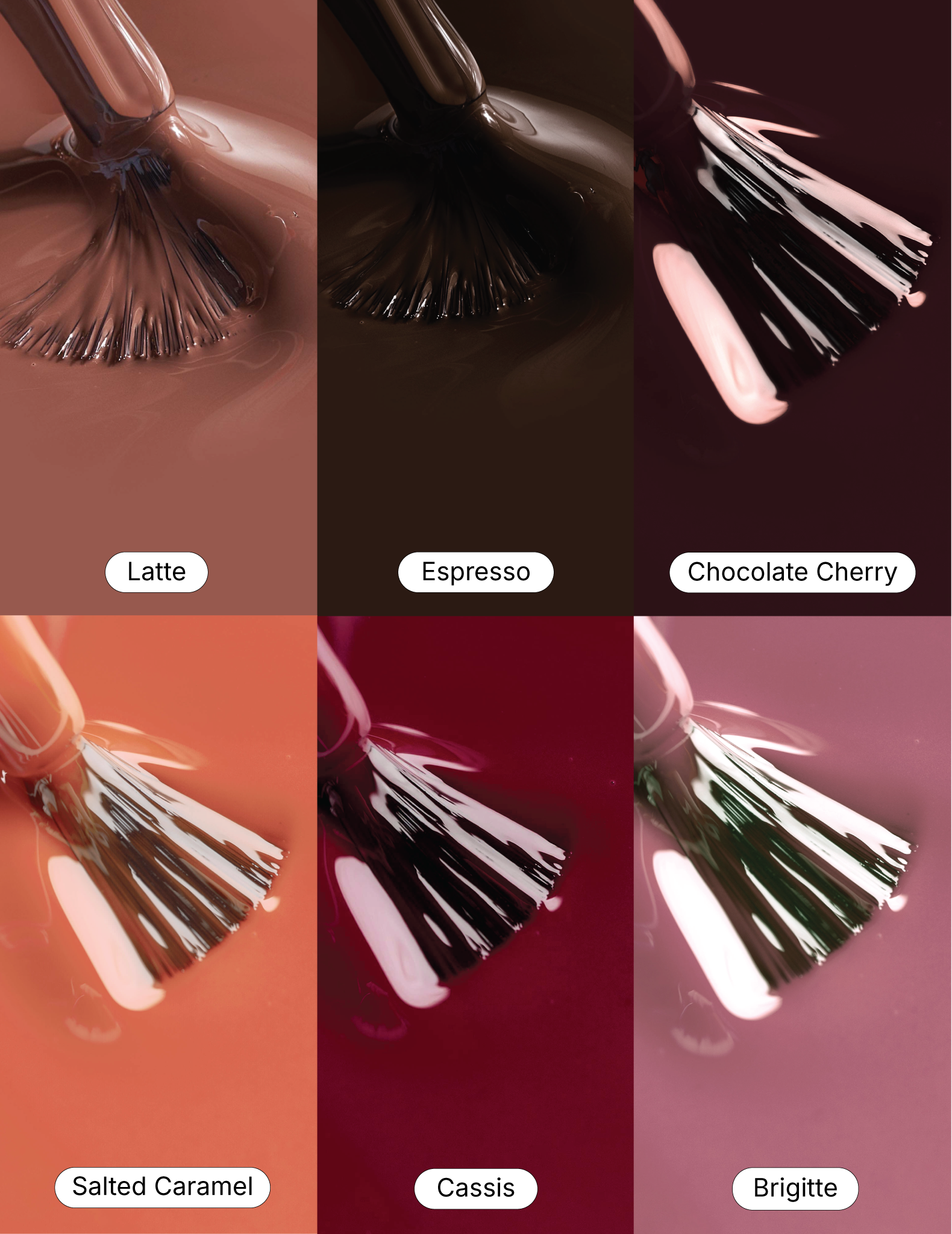 Chocolate Temptations - Gel Polish Bundle