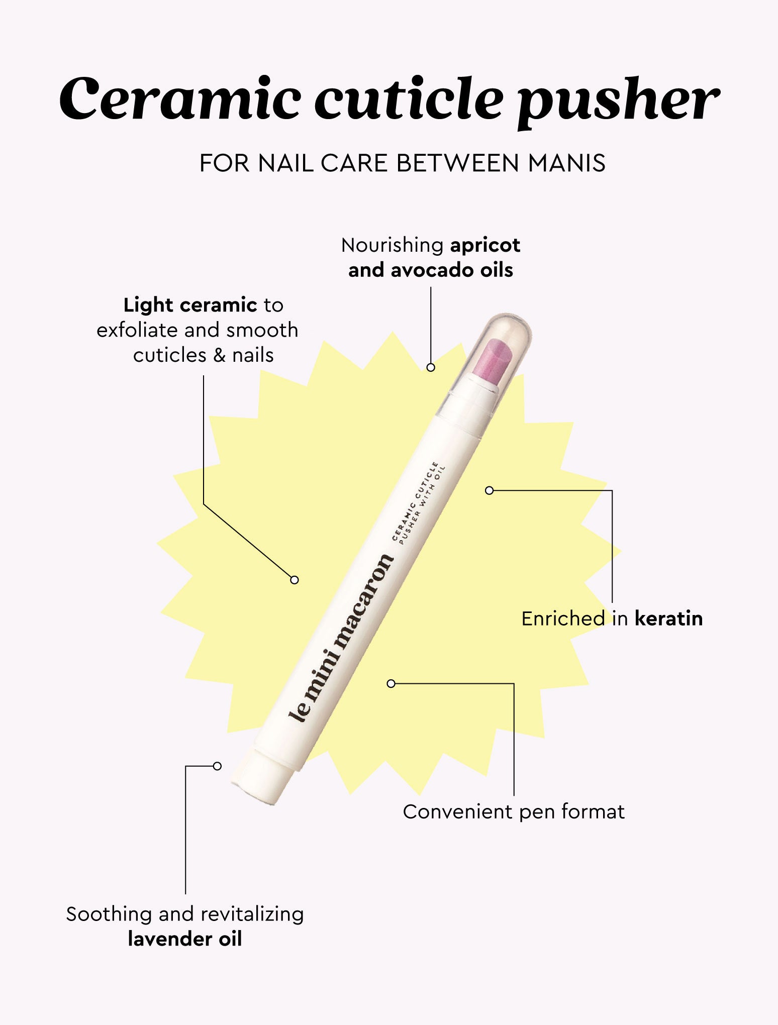 Ceramic Cuticle Pusher