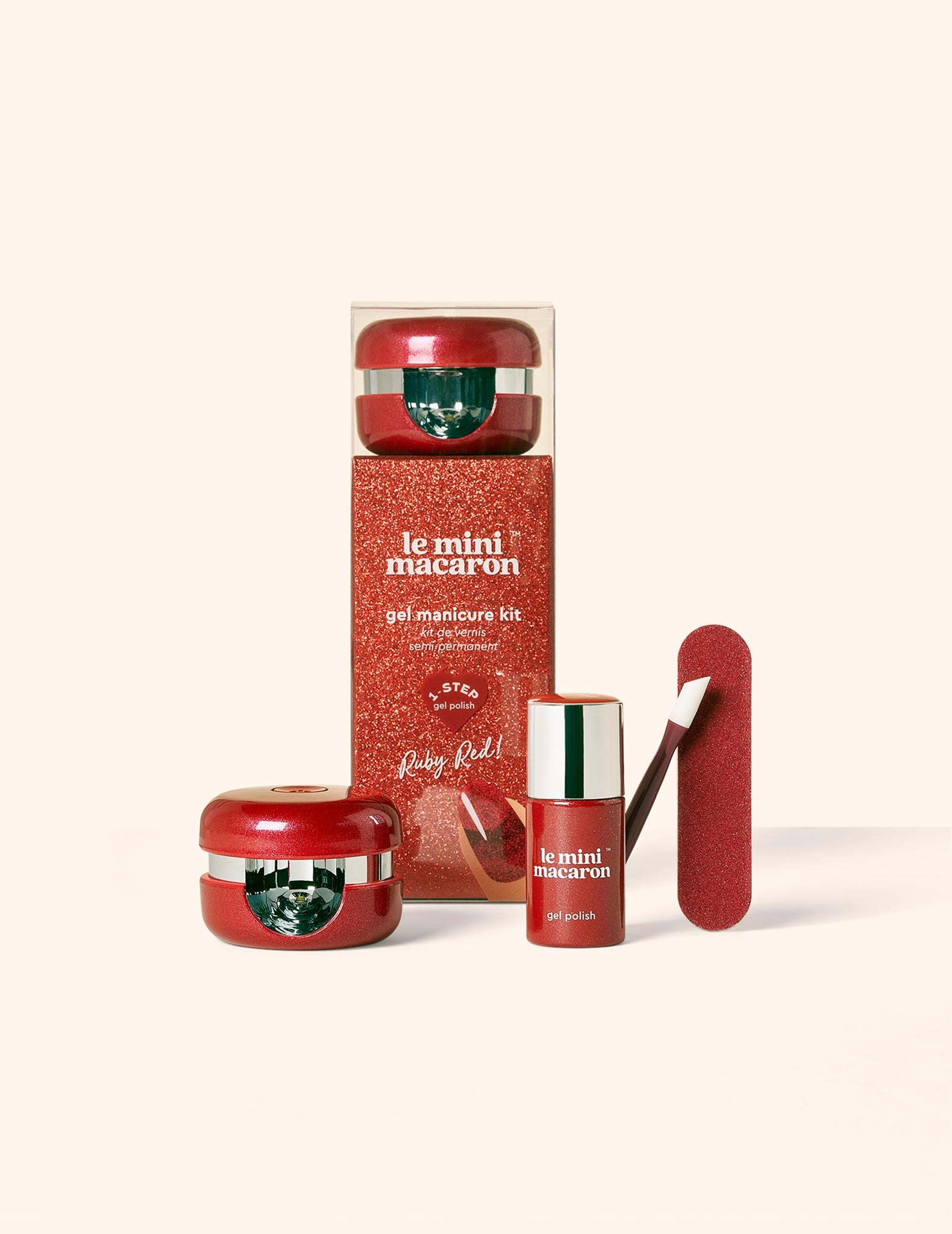 Ruby Red_Gel Manicure Kit_Le Mini Macaron