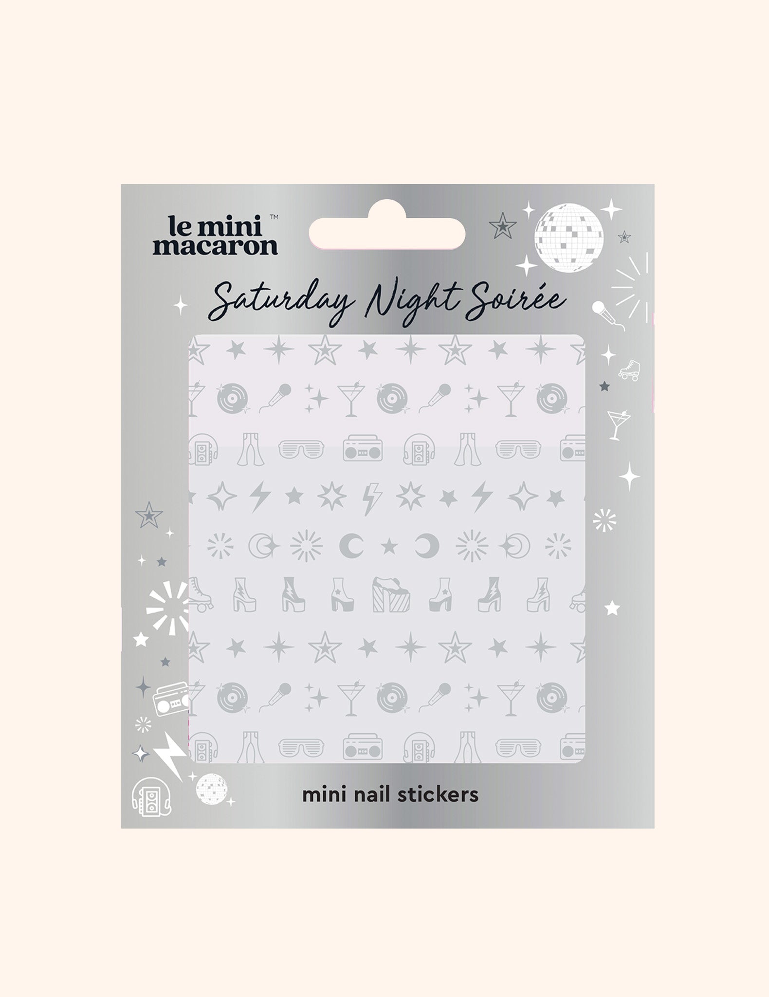 Saturday Night Soirée - Mini Nail Stickers