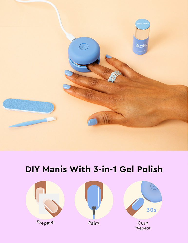 Fleur Bleue - Gel Manicure Kit