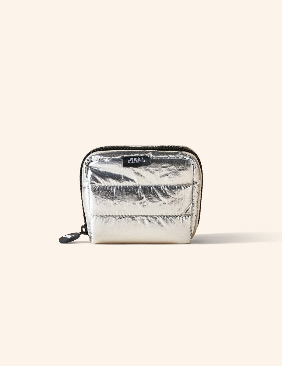 Small Travel Pouch - Disco Silver