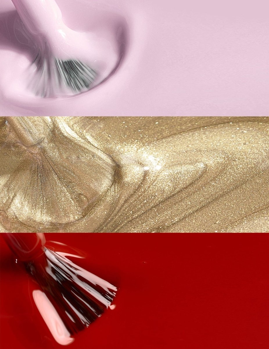 Dragon Queen - Gel Trio & Stickers Bundle - Gel Polish Sets