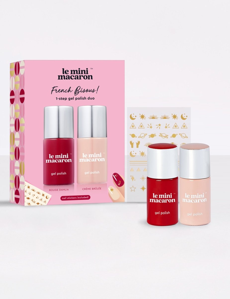 French Bisous! - Gel Polish Duo - Le Mini Macaron