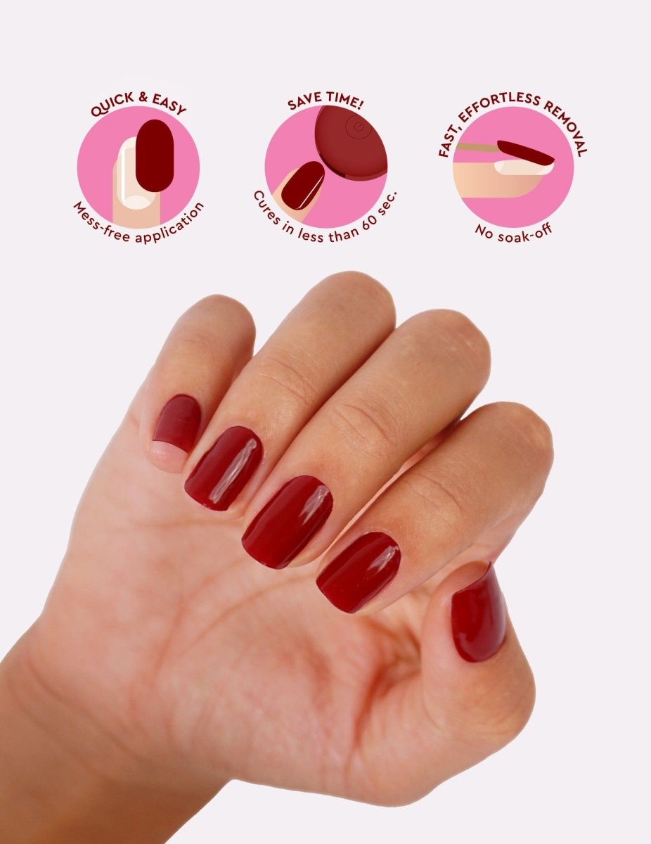 Le Mini Macaron Gel Nail Strips - Thumbnail 4