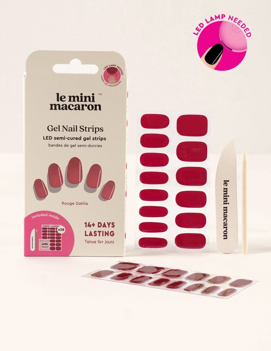 Le Mini Macaron Gel Nail Strips - Thumbnail 3