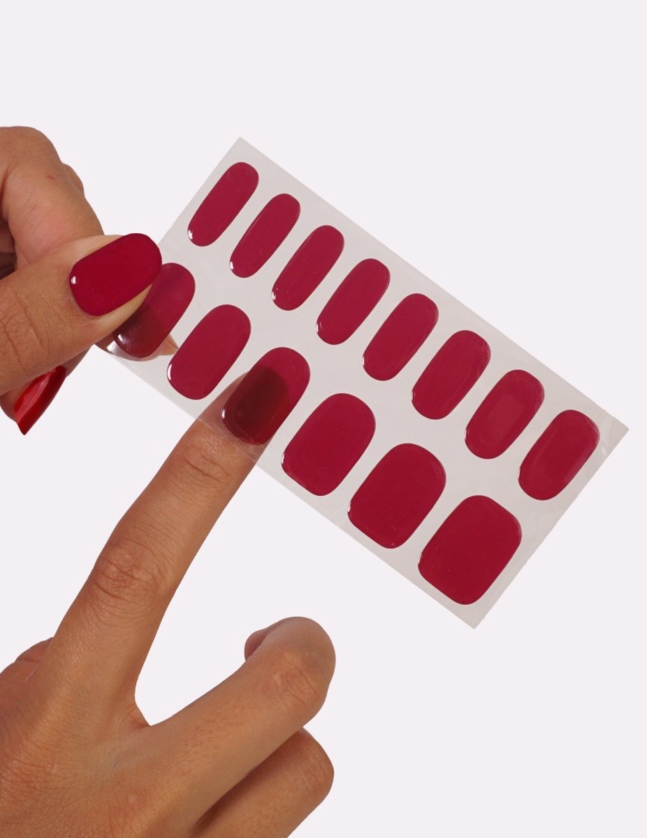 Le Mini Macaron Gel Nail Strips Kit - Thumbnail 2