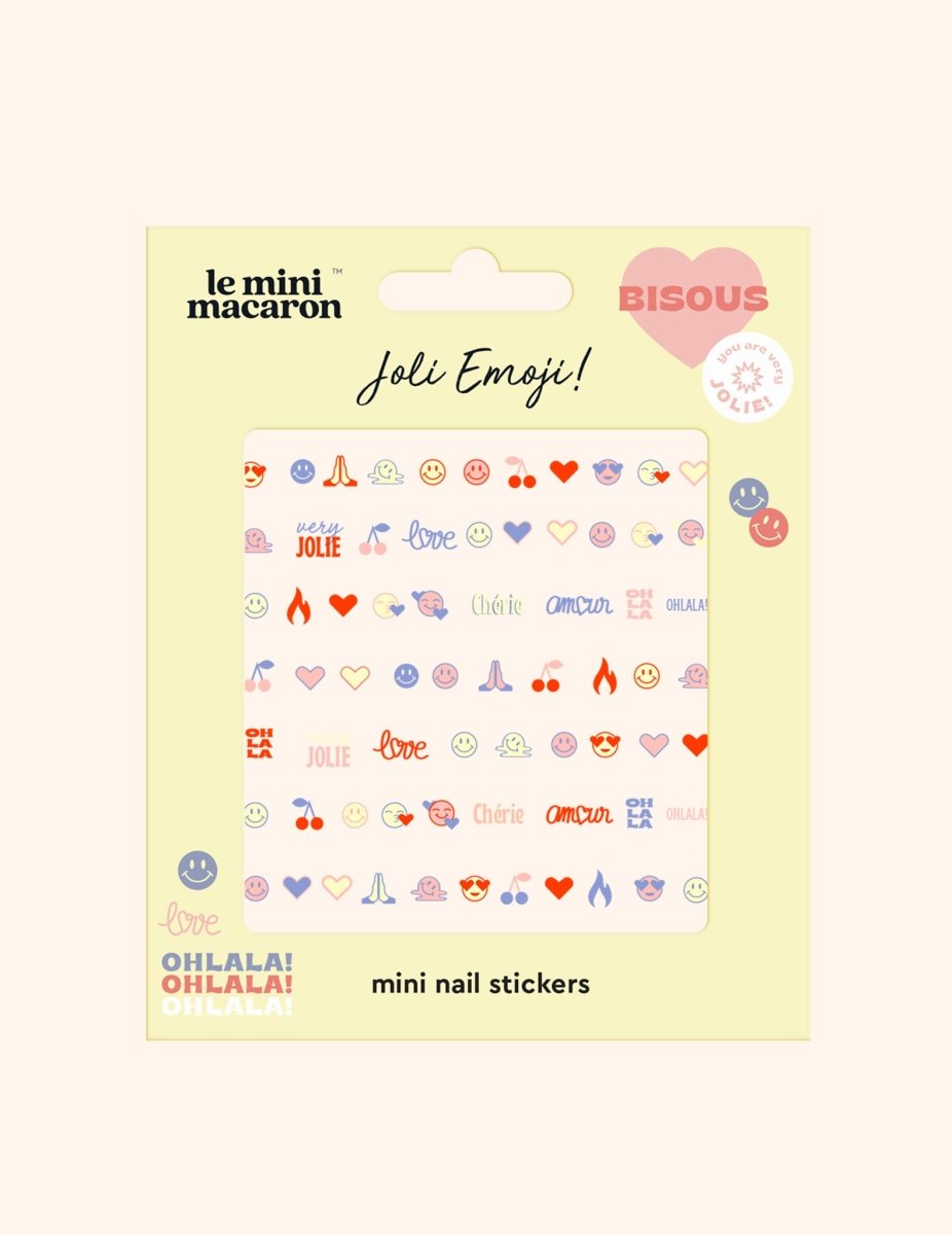 Joli Emoji - Mini Nail Stickers - Sticker
