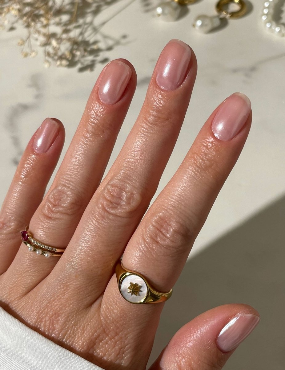 Pearly Dew Super Magnum 800ml 2本セット Le Pearl - Nail Powder & Gel Topcoat Set - Le Mini Macaron