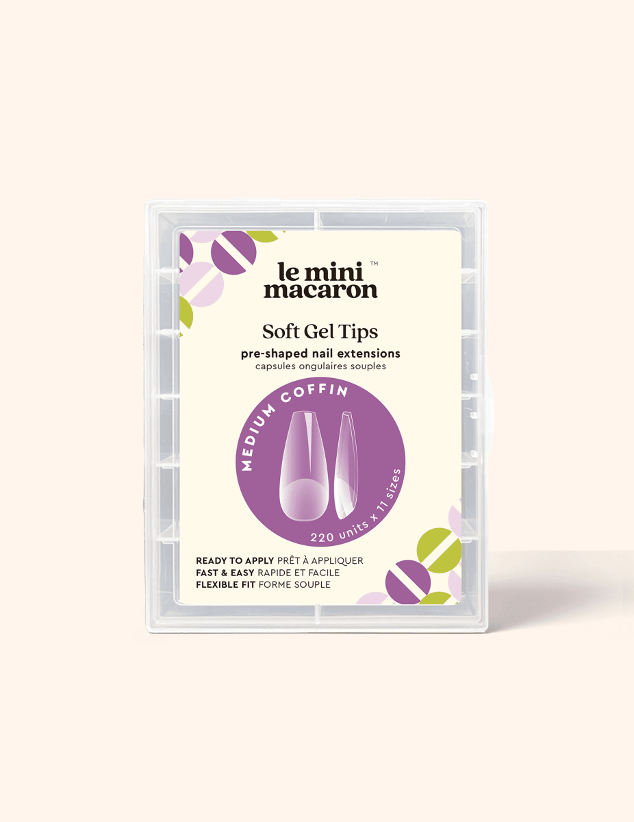 Le Mini Macaron Soft Gel Tips - Thumbnail 2