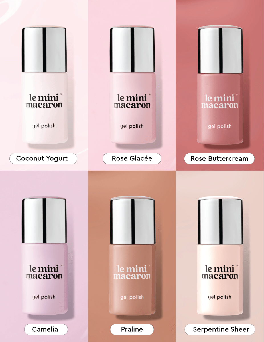 Light - Medium Nudes and Neutrals – Gel Polish Bundle - Gel Polish Sets