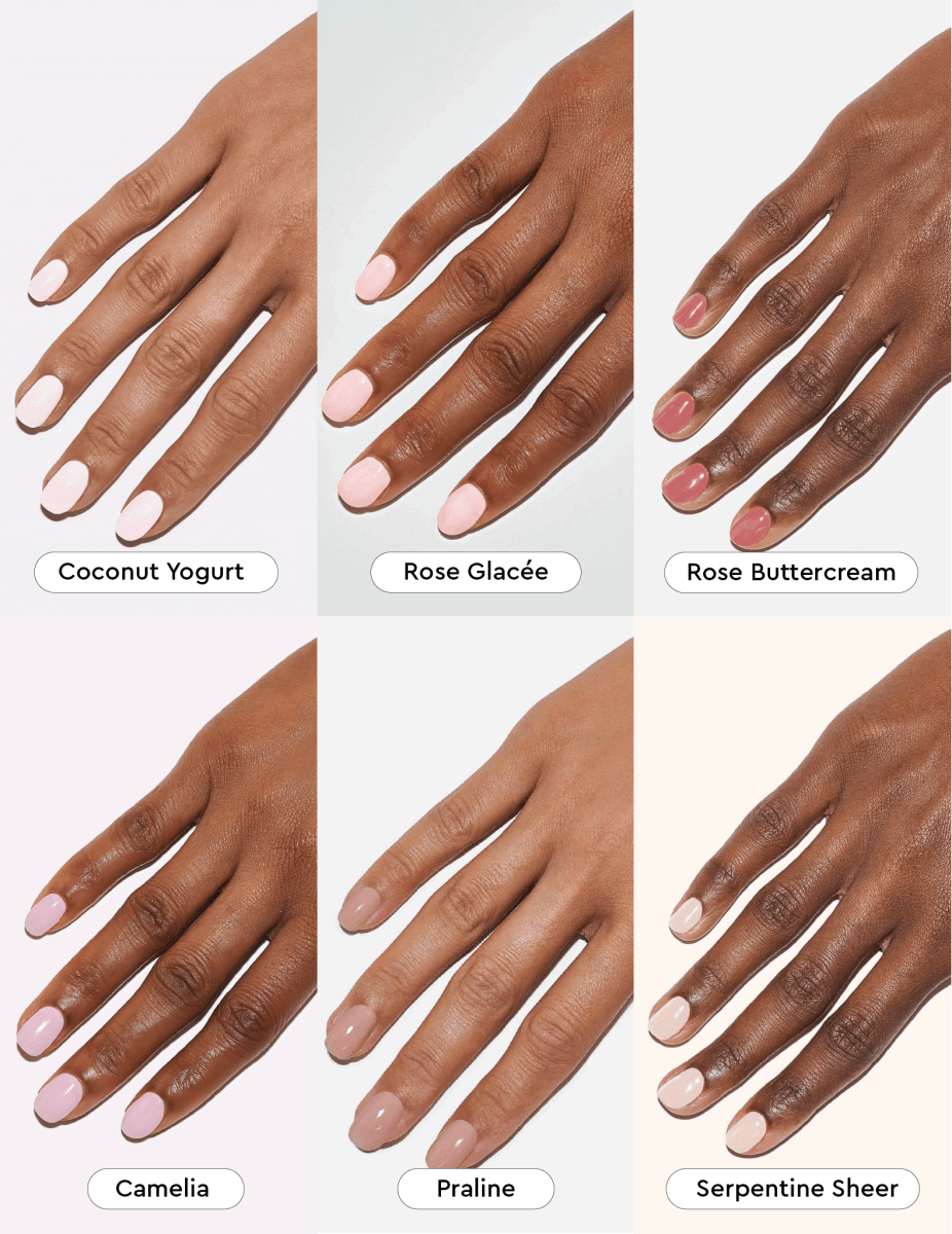 Light - Medium Nudes and Neutrals – Gel Polish Bundle - Gel Polish Sets